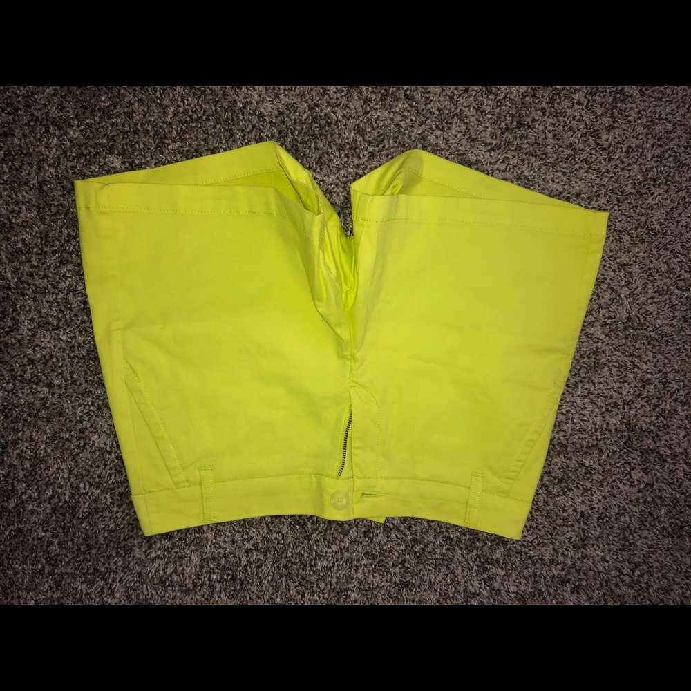 Neon shorts
